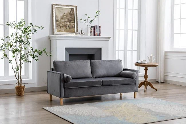 Wooden Base Sofa Set